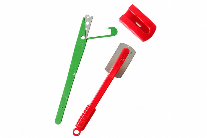 Set de 2 lames de boulanger Patisdécor droites et pivotantes