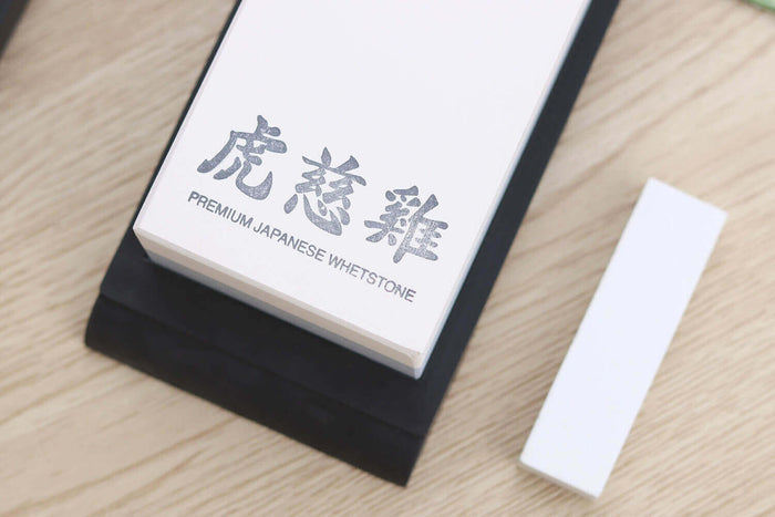 Set de 2 pierres à aiguiser japonaises Wusaki by Suehiro en céramique