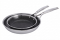 Set de 2 poêles Zwilling Peak Ceraforce® HyCoat en acier inoxydable et revêtement céramique 20 et 26cm