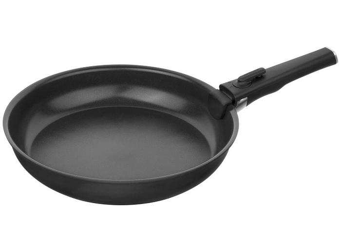 Set de 2 poêles Zwilling Unlock Ceraforme® Titanium en aluminium 20 et 28cm + 1 poignée amovible