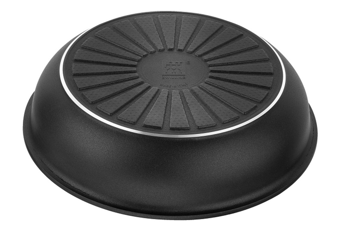 Set de 2 poêles Zwilling Unlock Ceraforme® Titanium en aluminium 20 et 28cm + 1 poignée amovible