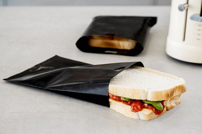 Set de 2 sacs à toast KitchenCraft antiadhérents et réutilisables