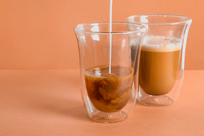 Set de 2 verres à latte La Cafetière Jack en verre borosilicate double paroi 270ml