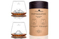 Set de 2 verres à spiritueux Alaskan Maker Topographic Tre Cime & Mont Rosa en verre cristallin