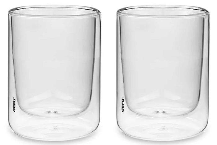 Set de 2 verres thermostatiques Gefu Mira faits main 235ml