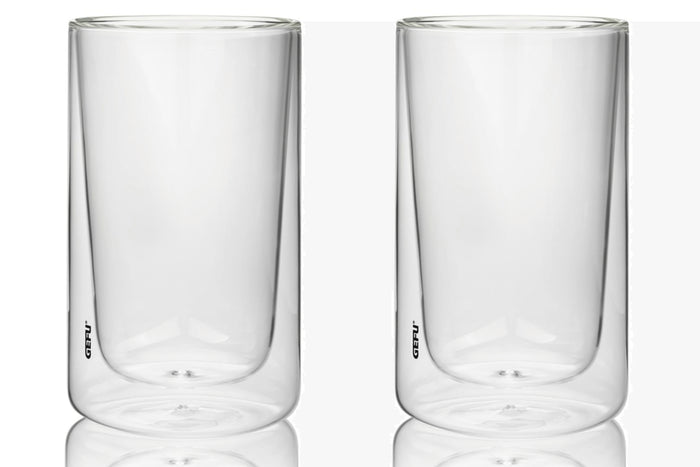 Set de 2 verres thermostatiques Gefu Mira faits main 350ml