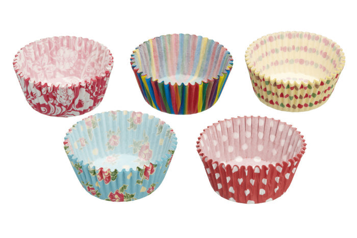 Set de 250 caissettes à cupcakes ou muffins KitchenCraft Sweetly Does It en papier multicolore