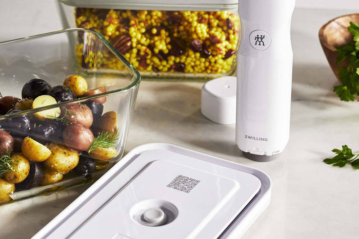 Set de 3 boîtes sous vide Zwilling Fresh & Save S/M/L en verre borosilicate