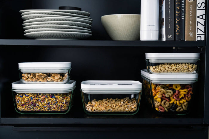Set de 3 boîtes sous vide Zwilling Fresh & Save S/M/L en verre borosilicate