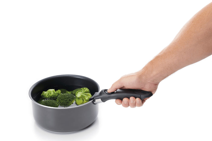 Set de 3 casseroles antiadhésives MasterClass Smart Space compatible tous feux