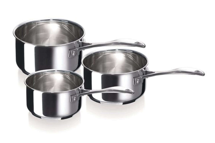Set de 3 casseroles Beka Chef en inox 16, 18 et 20cm
