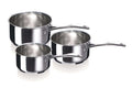 Set de 3 casseroles Beka Chef en inox 16, 18 et 20cm