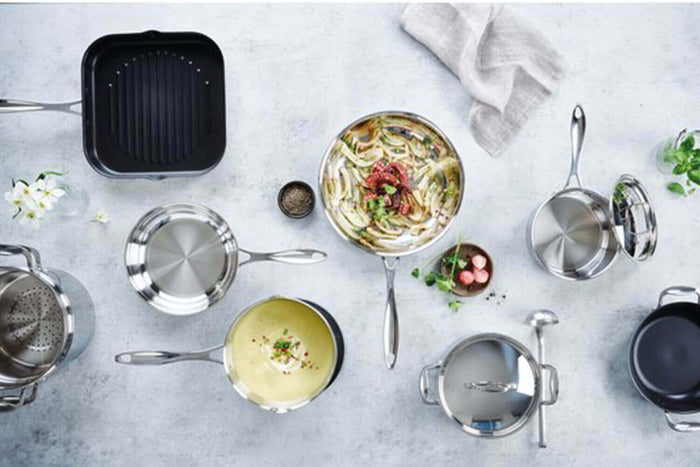 Set de 3 casseroles Beka Chef en inox 16, 18 et 20cm