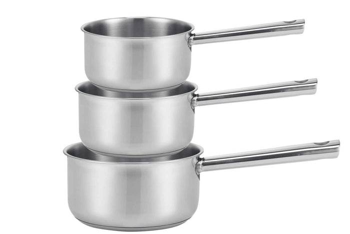 Set de 3 casseroles Beka Cicla en inox 16cm, 18cm et 20cm