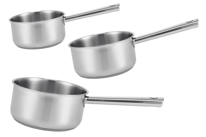 Set de 3 casseroles Beka Cicla en inox 16cm, 18cm et 20cm