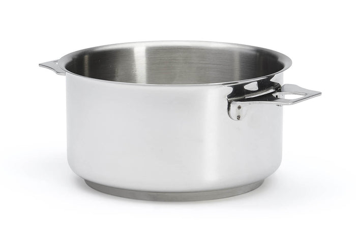 Set de 3 casseroles De Buyer Milady Twisty en acier inoxydable