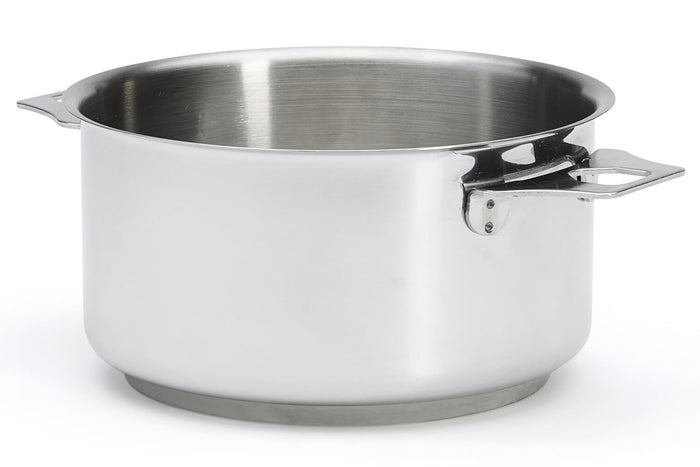 Set de 3 casseroles De Buyer Milady Twisty en acier inoxydable