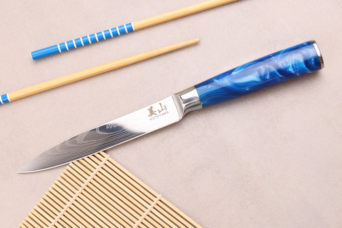 Set de 3 couteaux Kutoyama Blue Wave chef + universel + office