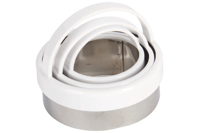 Set de 3 emporte-pièces ronds KitchenCraft en inox avec poignées