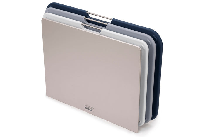 Set de 3 planches à découper Joseph Joseph Nest Boards grand format gris