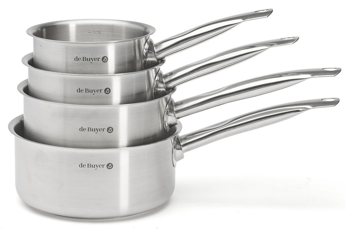 Set de 4 casseroles De Buyer Prim'Appety en inox 14-16-18-20cm