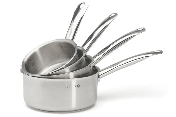 Set de 4 casseroles De Buyer Prim'Appety en inox 14-16-18-20cm