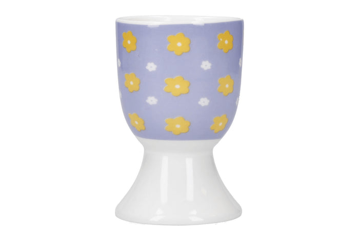 Set de 4 coquetiers KitchenCraft Soleada en porcelaine motifs floraux