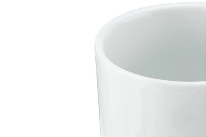 Set de 4 coquetiers Mikasa Chalk en porcelaine blanche