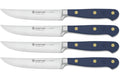 Set de 4 couteaux à steak Wüsthof Classic Colour Wild Blueberry forgés lame 12cm