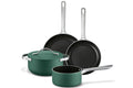 Set de 4 pièces cuisson Beka Mobi revêtement céramique 16, 20, 24 et 28cm - Coloris vert
