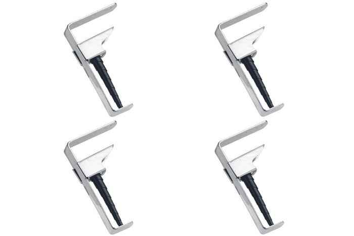 Set de 4 pinces à nappe Gefu Fermo pour les tables épaisses