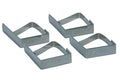 Set de 4 pinces à nappe KitchenCraft en acier inox 18/0