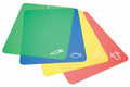 Set de 4 planches à découper KitchenCraft en polymère flexible multicolore 38x32,5cm