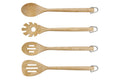 Set de 4 ustensiles de cuisine Kitchen Aid en bois de bouleau