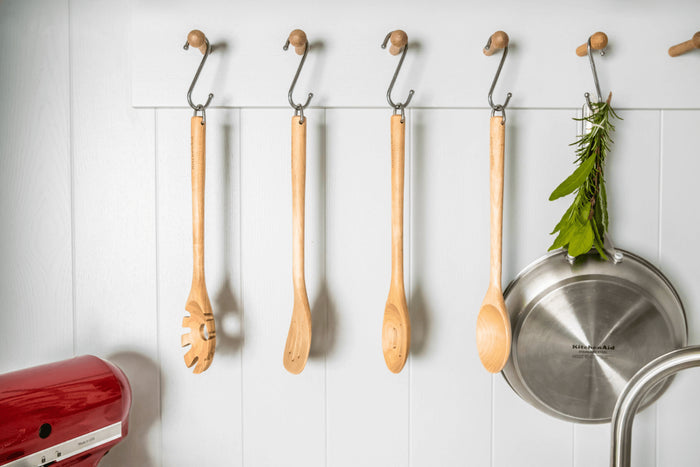 Set de 4 ustensiles de cuisine Kitchen Aid en bois de bouleau