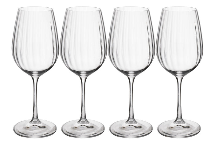 Set de 4 verres à vin blanc Mikasa Treviso en cristal 350ml