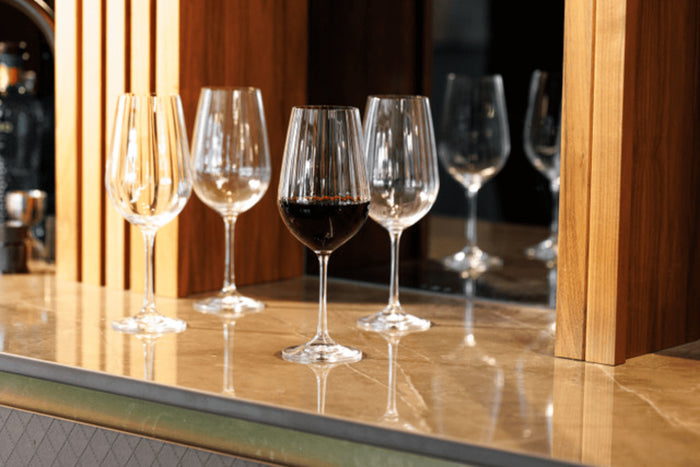 Set de 4 verres à vin rouge Mikasa Treviso en cristal 600ml
