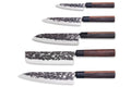 Set de 5 couteaux de cuisine 3 Claveles Osaka forgés main style japonais