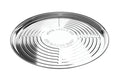 Set de 5 lèchefrites rondes jetables en aluminium pour Big Green Egg MiniMax, Small, Medium 28 x 2,5cm
