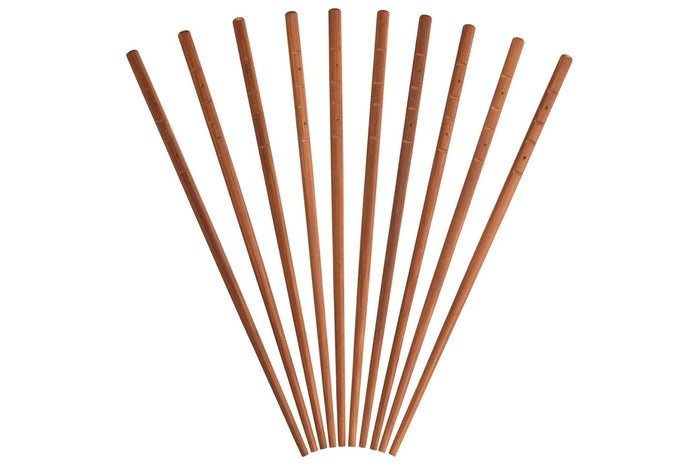 Set de 5 paires de baguettes orientales KitchenCraft World of Flavours en bambou 24cm