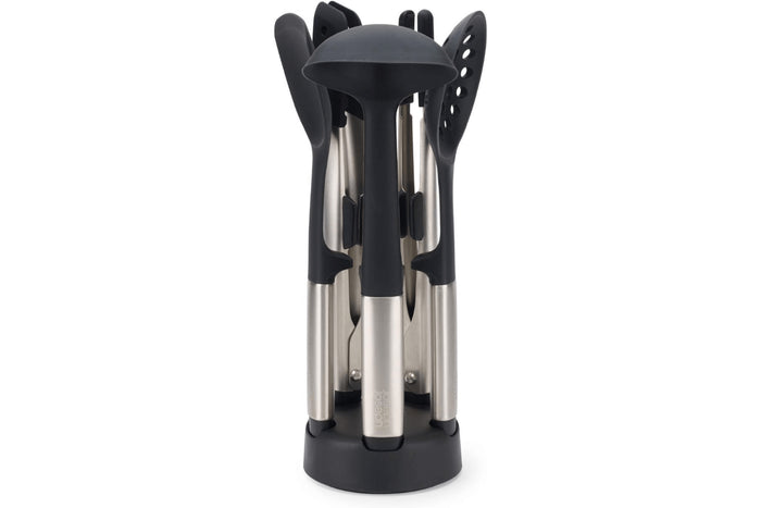Set de 5 ustensiles Joseph Joseph Elevate Fusion en silicone avec support de rangement