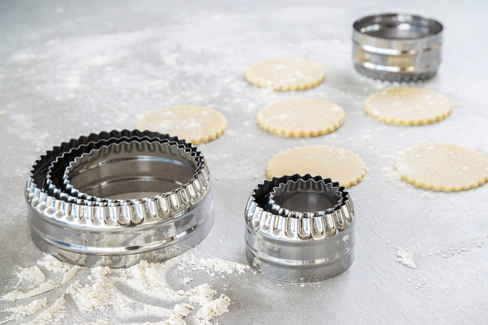 Set de 6 emporte-pièces KitchenCraft à double tranchant en acier inoxydable