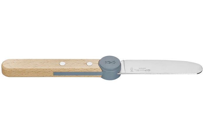 Set de couverts pour enfants Opinel Le Petit Gourmet coloris bleu pluie
