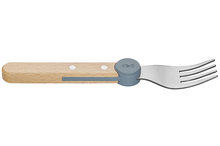 Set de couverts pour enfants Opinel Le Petit Gourmet coloris bleu pluie