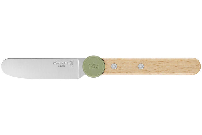 Set de couverts pour enfants Opinel Le Petit Gourmet coloris olive