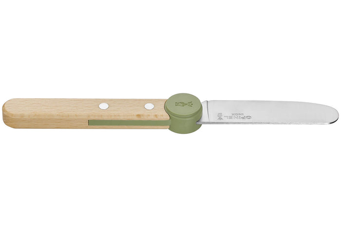 Set de couverts pour enfants Opinel Le Petit Gourmet coloris olive
