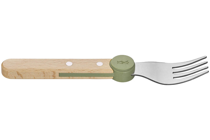 Set de couverts pour enfants Opinel Le Petit Gourmet coloris olive