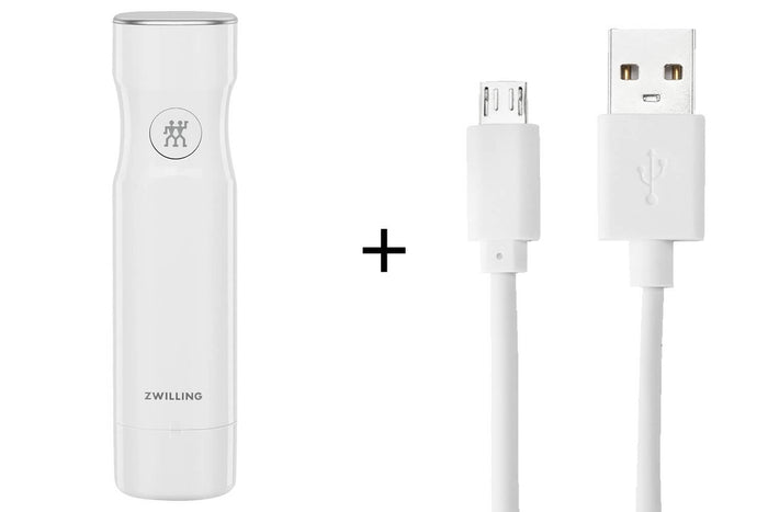 Set de démarrage Zwilling Fresh & Save 7 pièces M/L en verre 1 pompe à vide + 2 boîtes en verre + 4 sacs