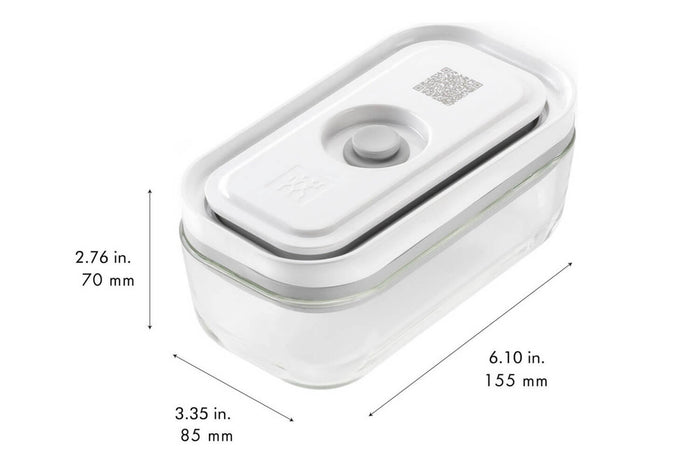 Set de démarrage Zwilling Fresh & Save 7 pièces S/M 1 pompe à vide + 2 boîtes en verre + 4 sacs