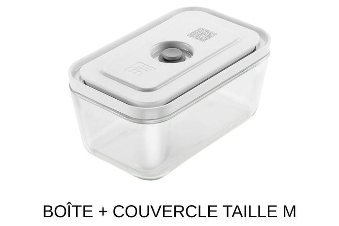 Set de démarrage Zwilling Fresh & Save 7 pièces S/M 1 pompe à vide + 2 boîtes en verre + 4 sacs